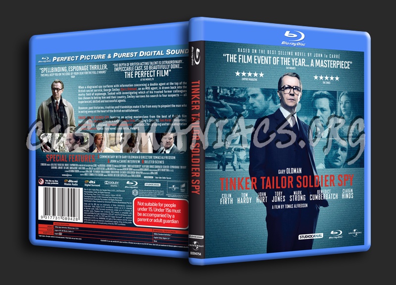 Tinker Tailor Soldier Spy blu-ray cover