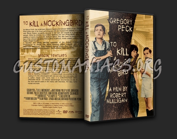 To Kill a Mockingbird dvd cover