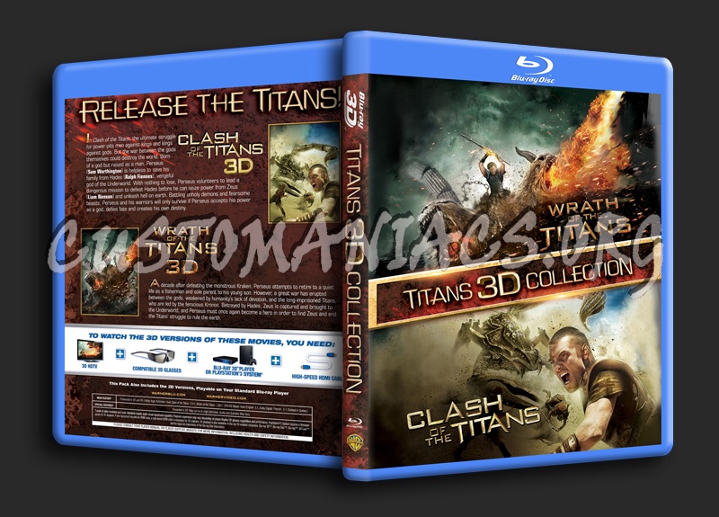  Clash of the Titans / Wrath of the Titans [Blu-ray]3D