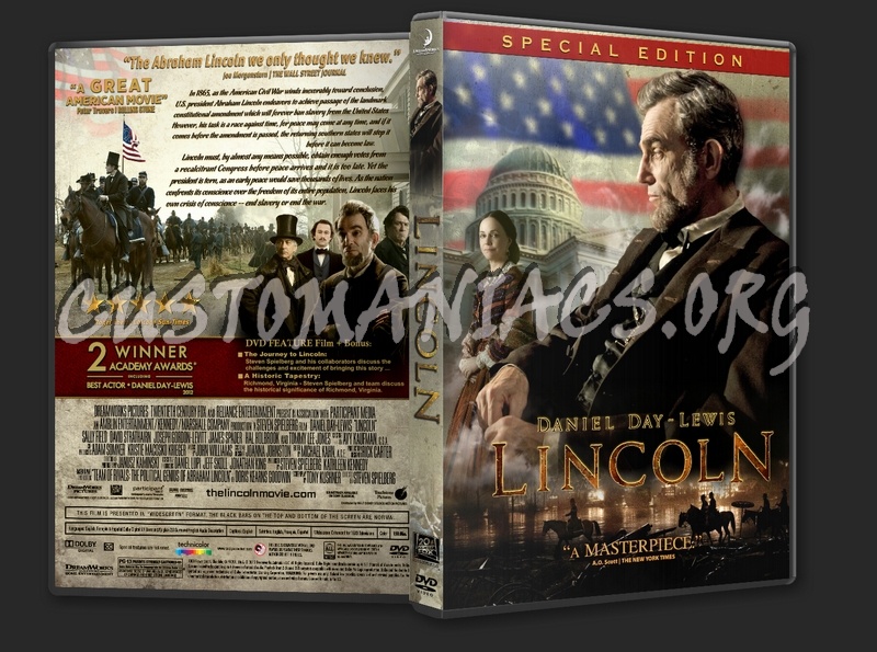 Lincoln (2012) dvd cover