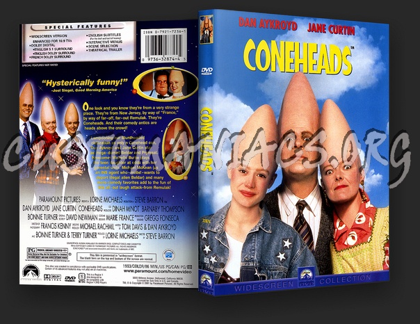 Coneheads dvd cover