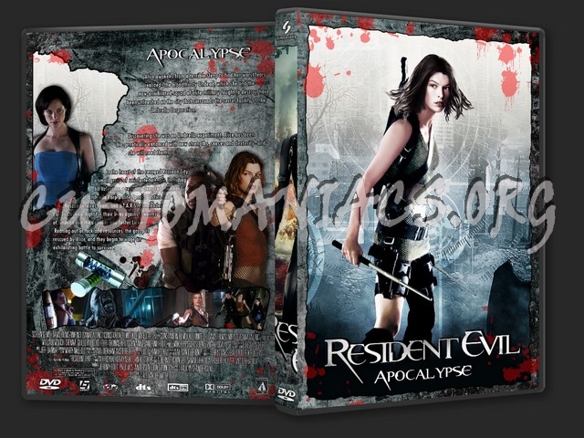Resident Evil The Collection dvd cover.