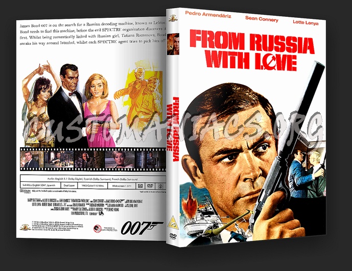 From Russia With Love dvd cover
