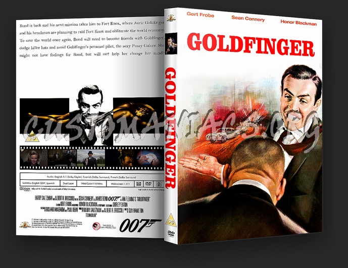 Goldfinger dvd cover