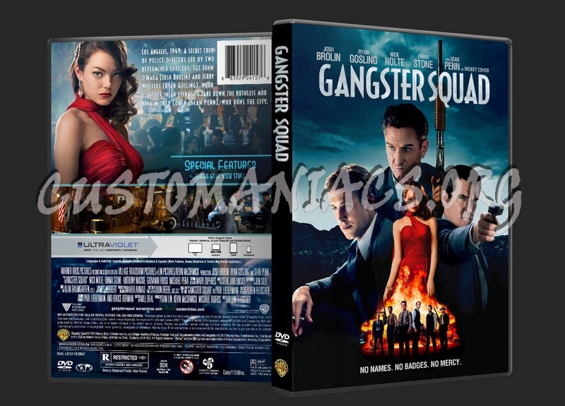 Gangster Squad dvd cover