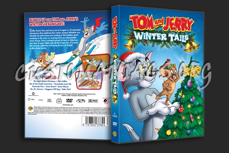 Tom and Jerry Winter Tails dvd cover