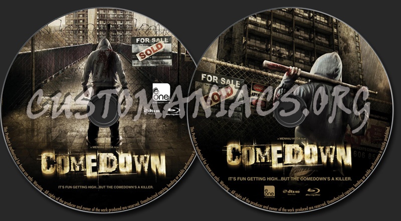 Comedown blu-ray label