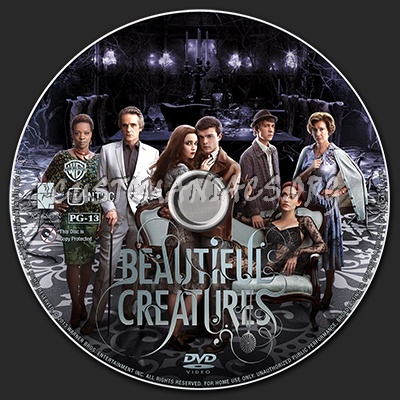 Beautiful Creatures dvd label