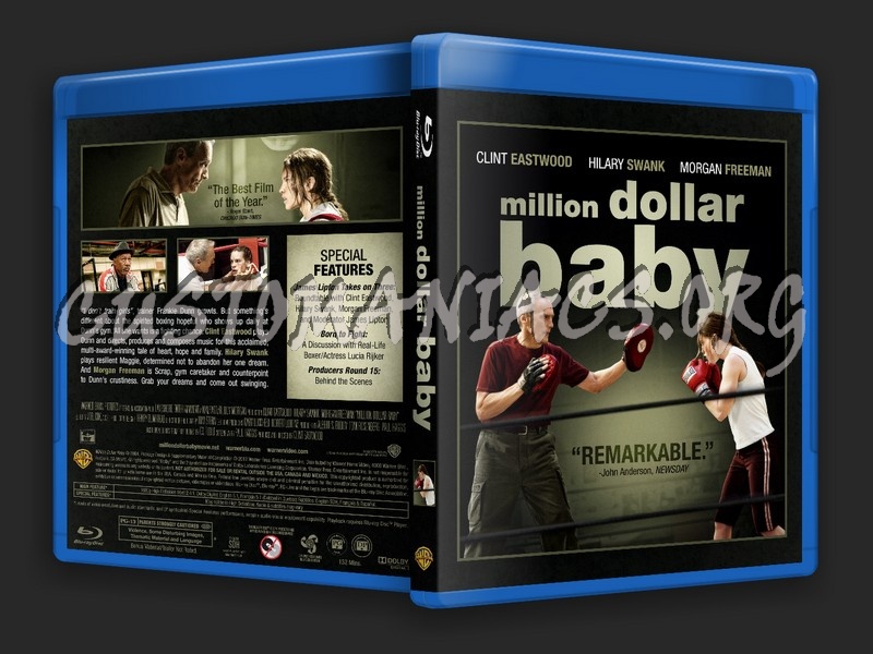 Million Dollar Baby blu-ray cover