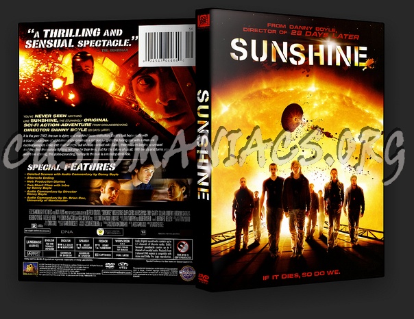 Sunshine dvd cover