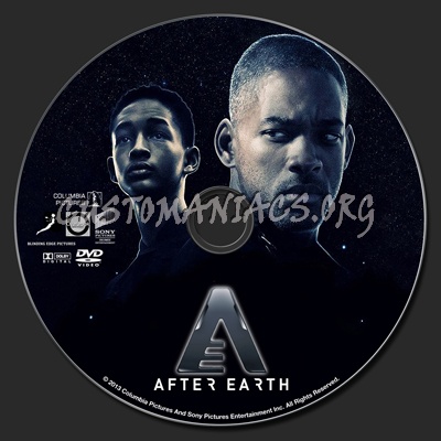 After Earth dvd label