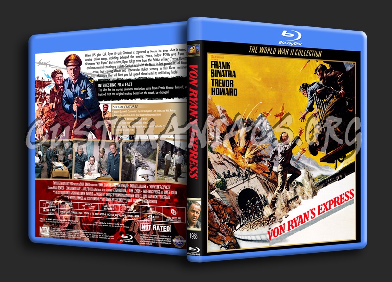 Von Ryan's Express (1965) blu-ray cover