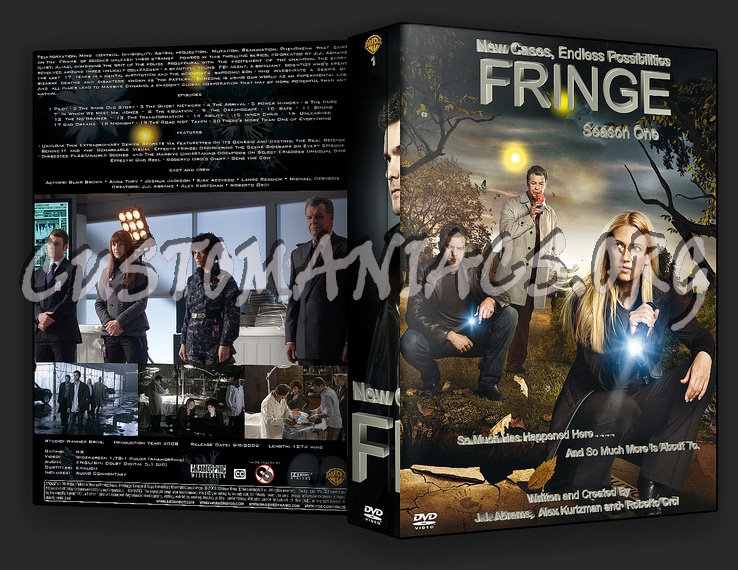 Fringe The Complete Collection dvd cover