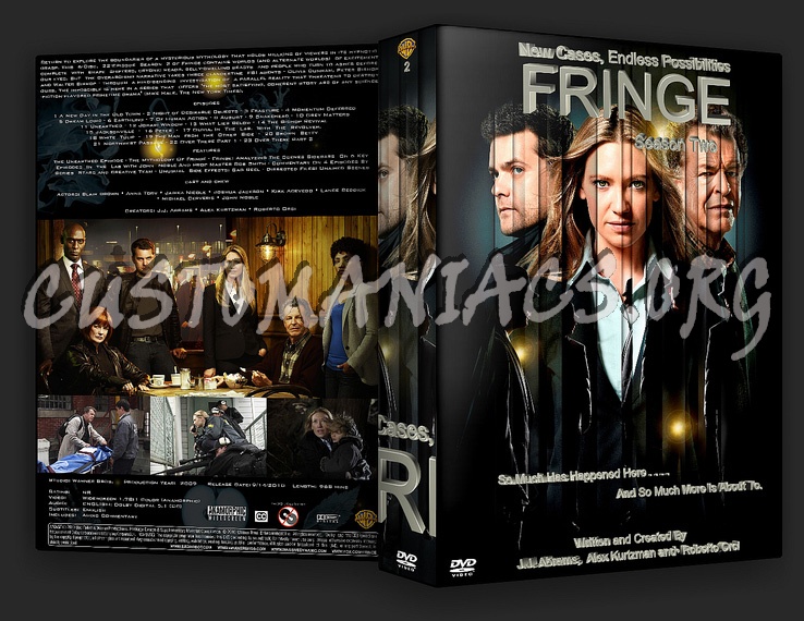 Fringe The Complete Collection dvd cover