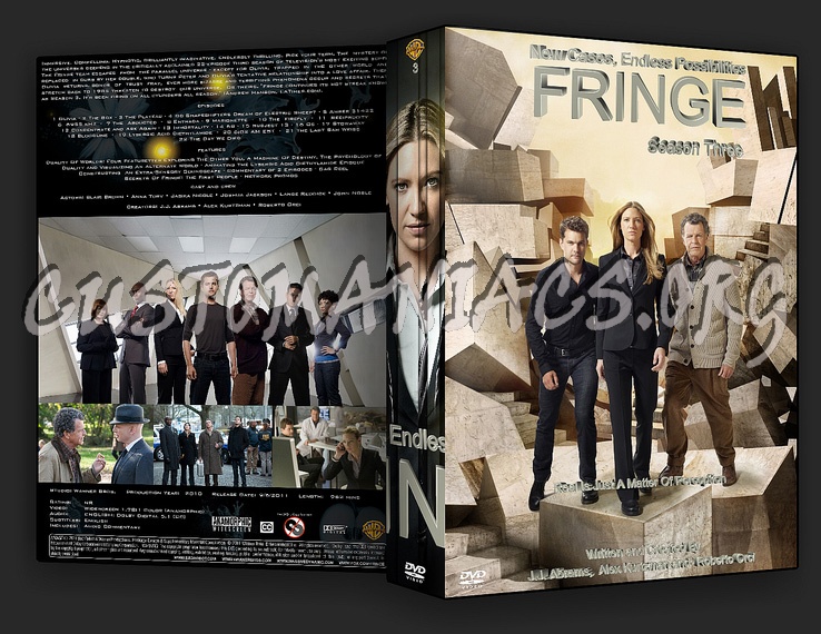 Fringe The Complete Collection dvd cover