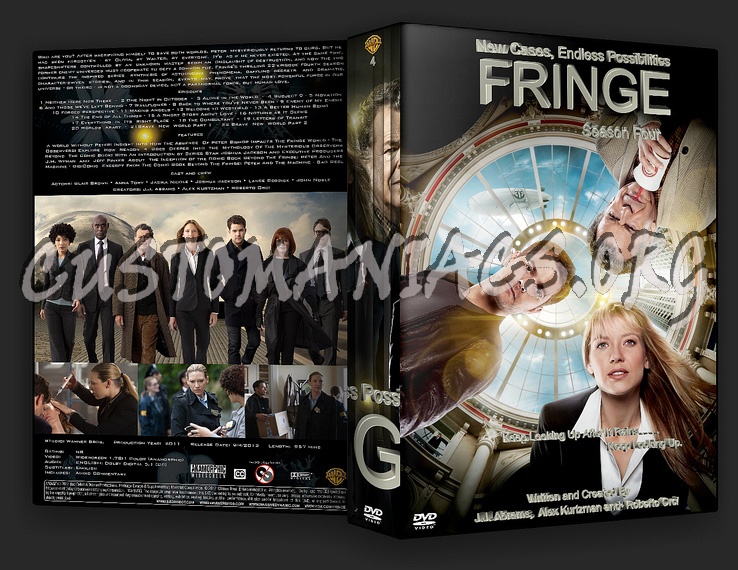 Fringe The Complete Collection dvd cover