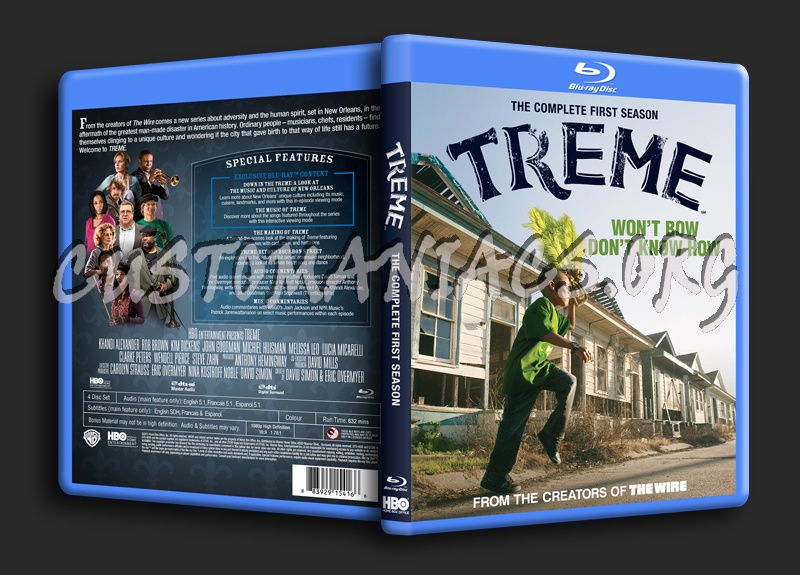 Treme Season 1 blu-ray cover