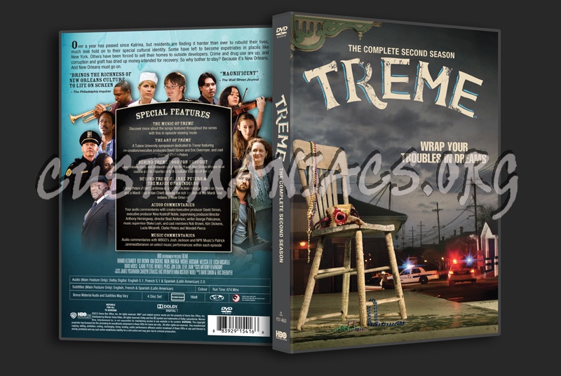 Treme Season 2 dvd cover
