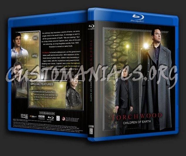 Torchwood - Children Of Earth blu-ray cover