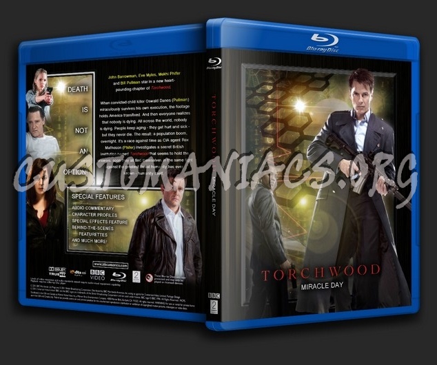 Torchwood - Miracle Day blu-ray cover