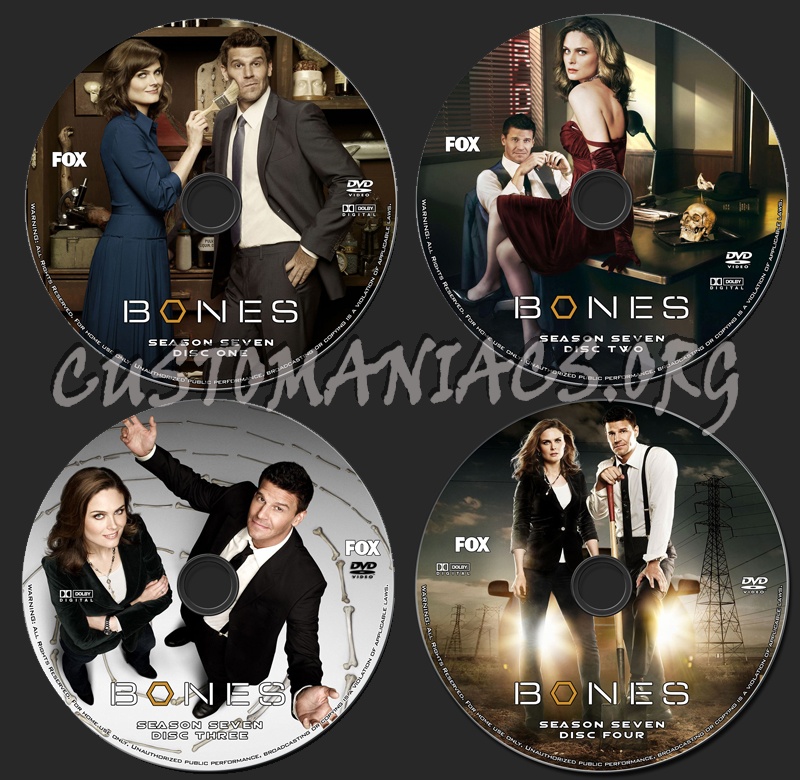 Bones - Season 7 dvd label