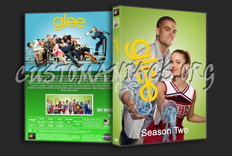 Glee - Season Two dvd cover - DVD Covers & Labels by Customaniacs, id