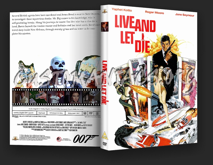 Live and Let Die dvd cover