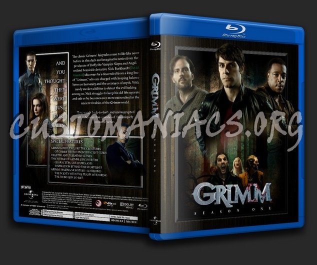 Grimm - Season 1 blu-ray cover