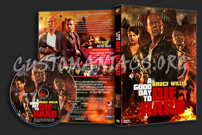 A Good Day To Die Hard dvd cover