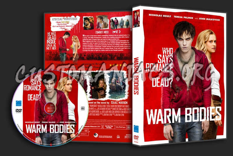 Warm Bodies dvd cover