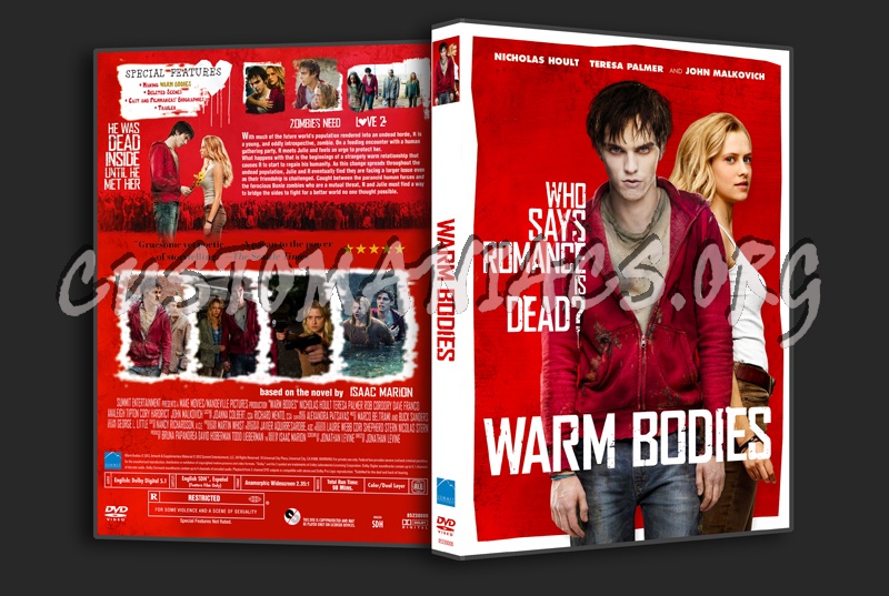Warm Bodies dvd cover