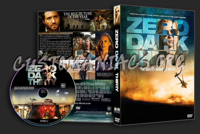 Zero Dark Thirty dvd cover