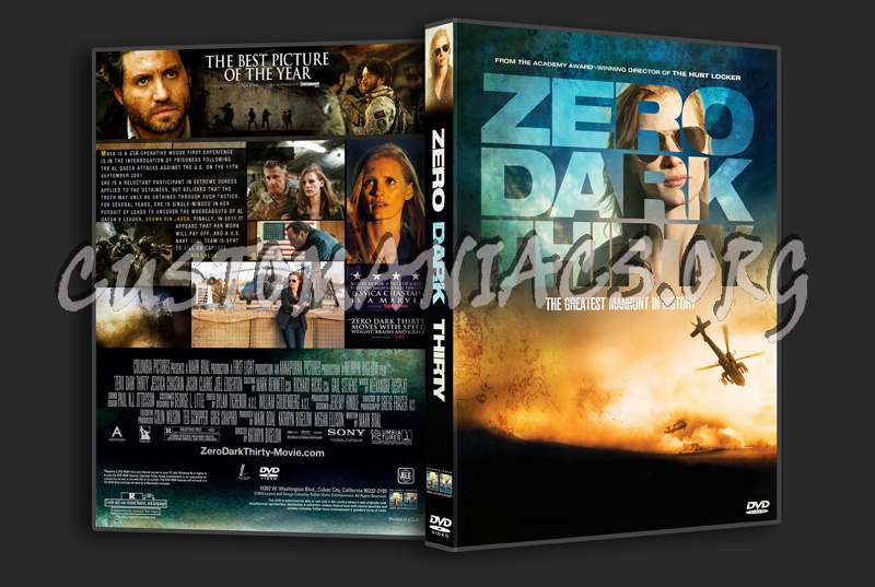 Zero Dark Thirty dvd cover