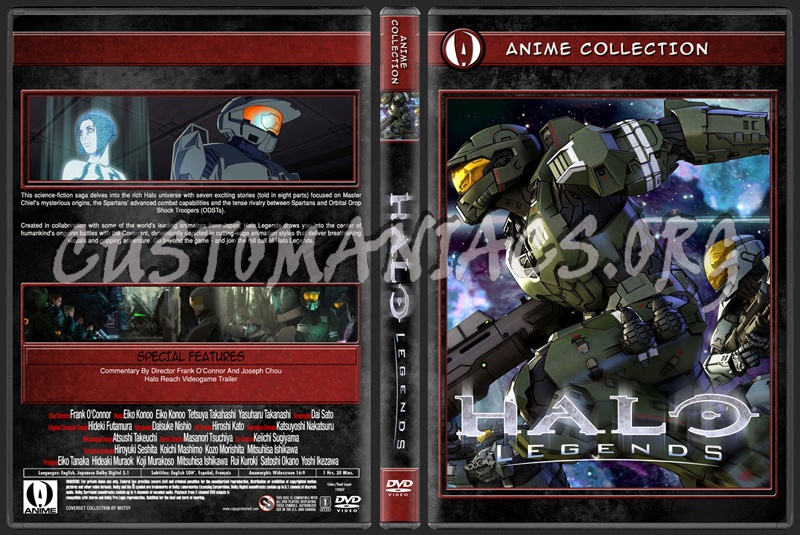 Anime Collection Halo Legends dvd cover