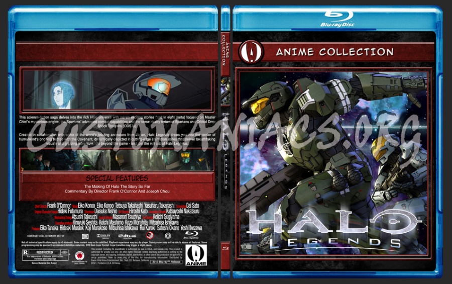 Anime Collection Halo Legends 