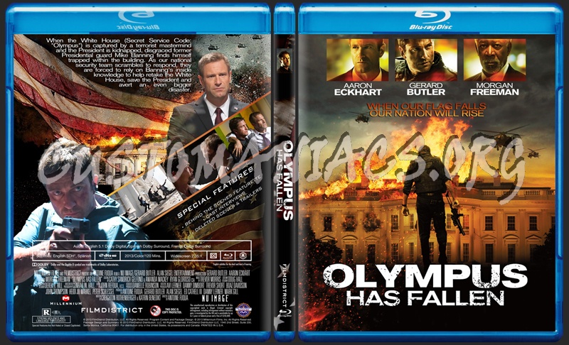 Olympus Has Fallen dvd cover