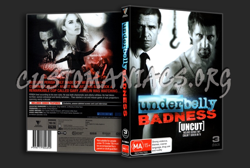 Underbelly Badness dvd cover