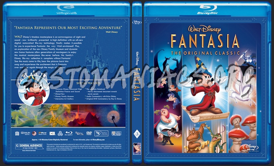 Fantasia blu-ray cover