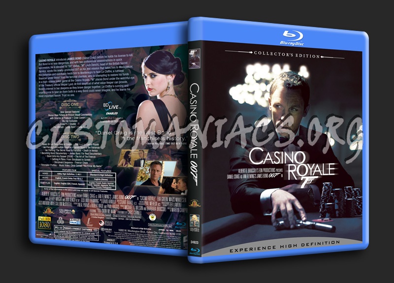 007 Casino Royale blu-ray cover