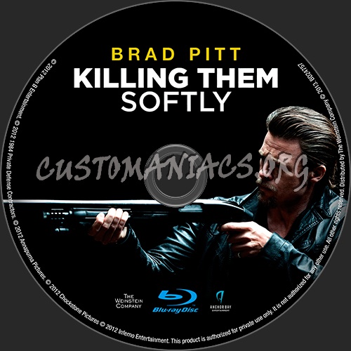 Killing Them Softly blu-ray label