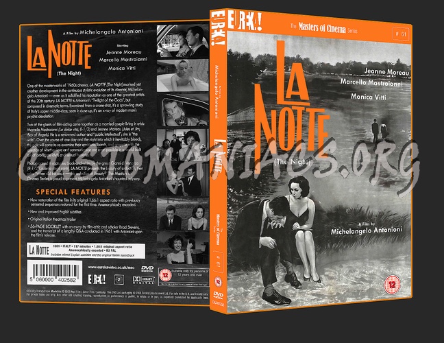 La Notte dvd cover