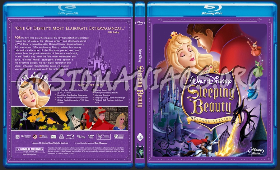 Sleeping Beauty blu-ray cover