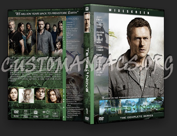 Terra Nova dvd cover