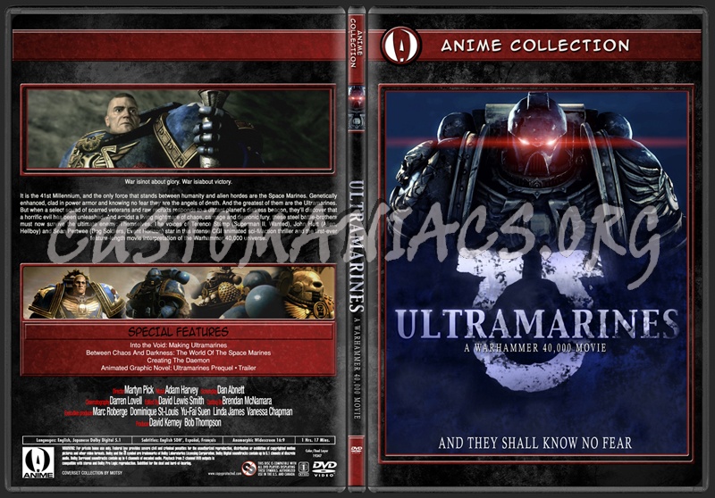Anime Collection Ultramarines Warhammer A 40K Movie 