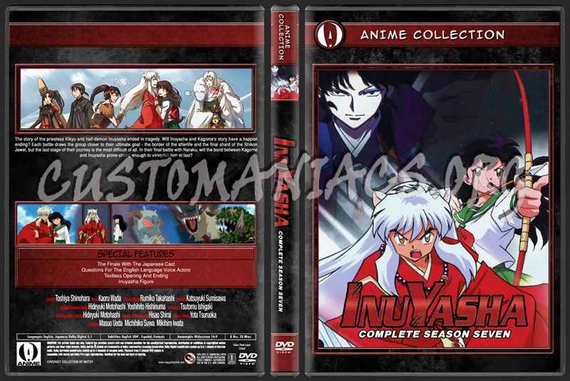 Anime Collection Inuyasha Complete Season Seven dvd cover