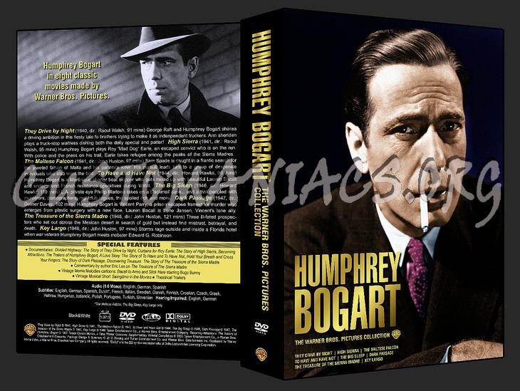 Humphrey Bogart - The Warner Bros. Pictures Collection dvd cover