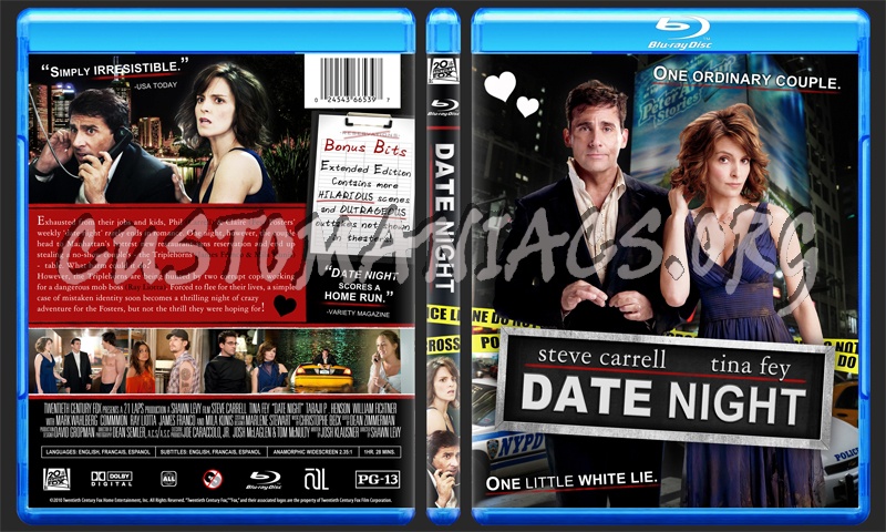 Date Night blu-ray cover