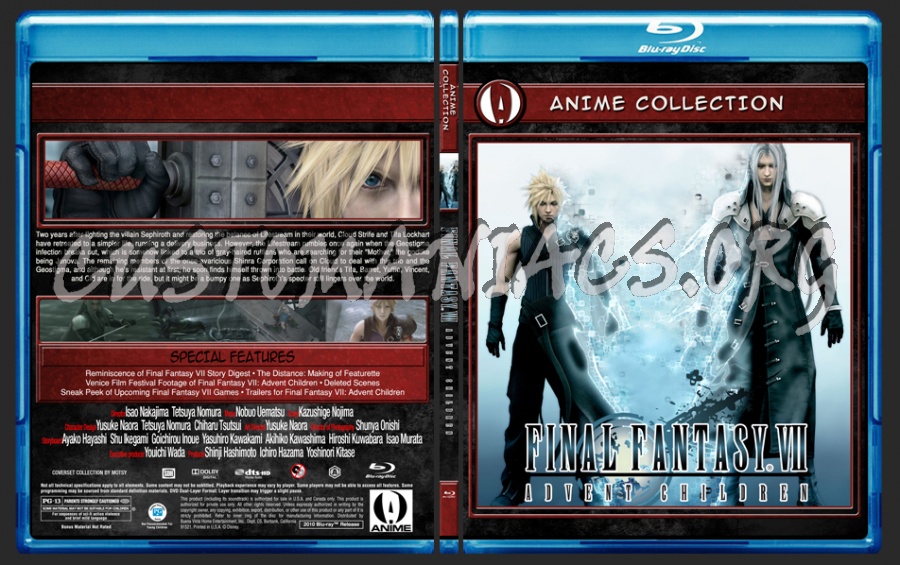 Anime Collection Final Fantasy Advent Children 