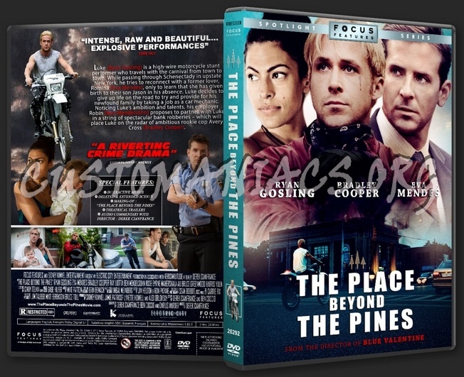 The Place Beyond The Pines dvd cover