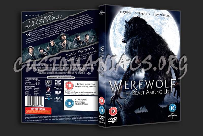 Werewolf The Beast Among Us dvd cover